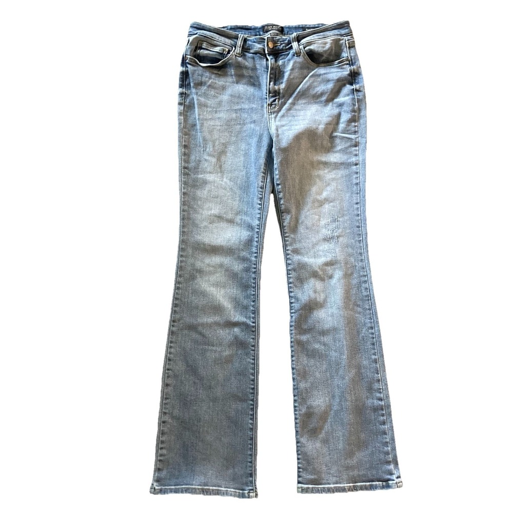 Judy Blue Bootcut Jeans Women's 13/31 High Rise Light Wash Denim Western
